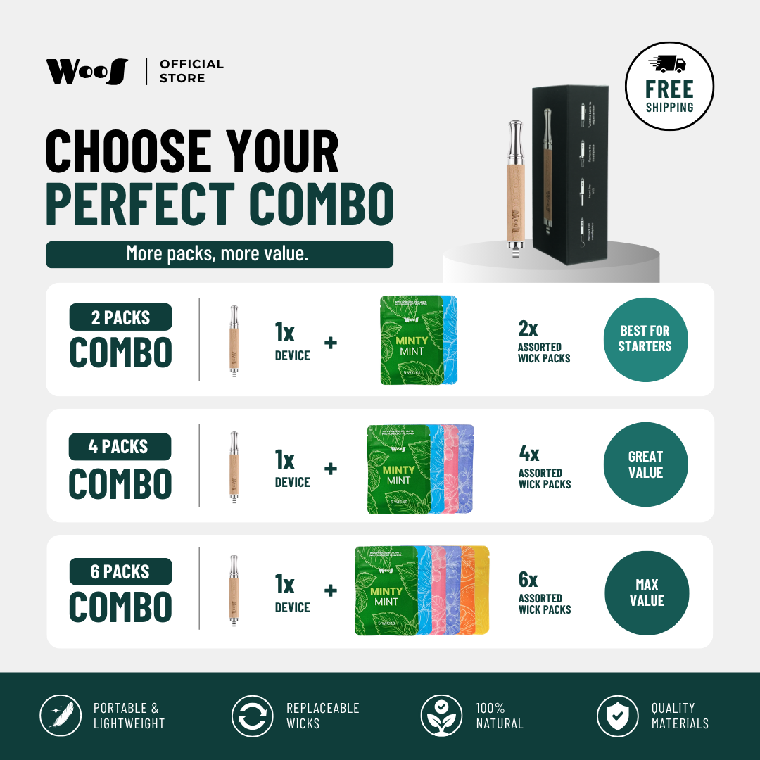 WooS Mini Natural Portable Aroma Device