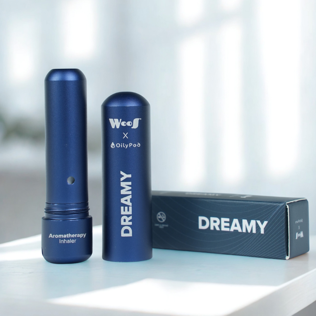WooS x OilyPod Aromatherapy Inhaler - DREAMY | Relaxing for Sleep & Calm Nights