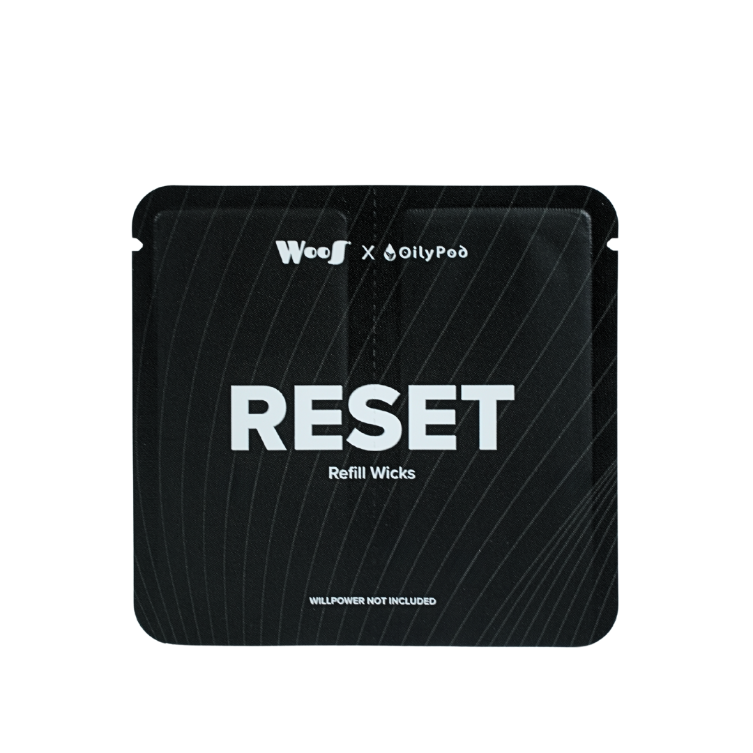 WooS x OilyPod RESET – Aromatherapy Inhaler for Mood Reset & Stress Relief