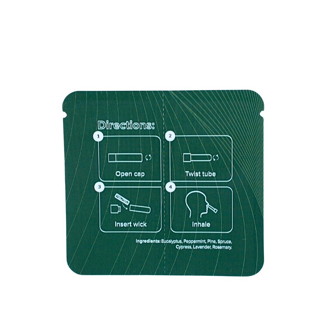 WooS x OilyPod Aromatherapy Inhaler - BREEZE | Clear Mind & Easy Breathing