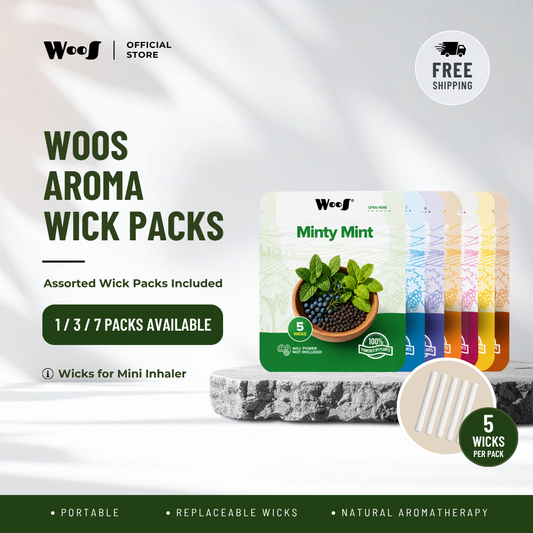 WooS Aroma Wicks | Replacement Wicks For WooS Mini (DEVICE SOLD SEPARATELY)