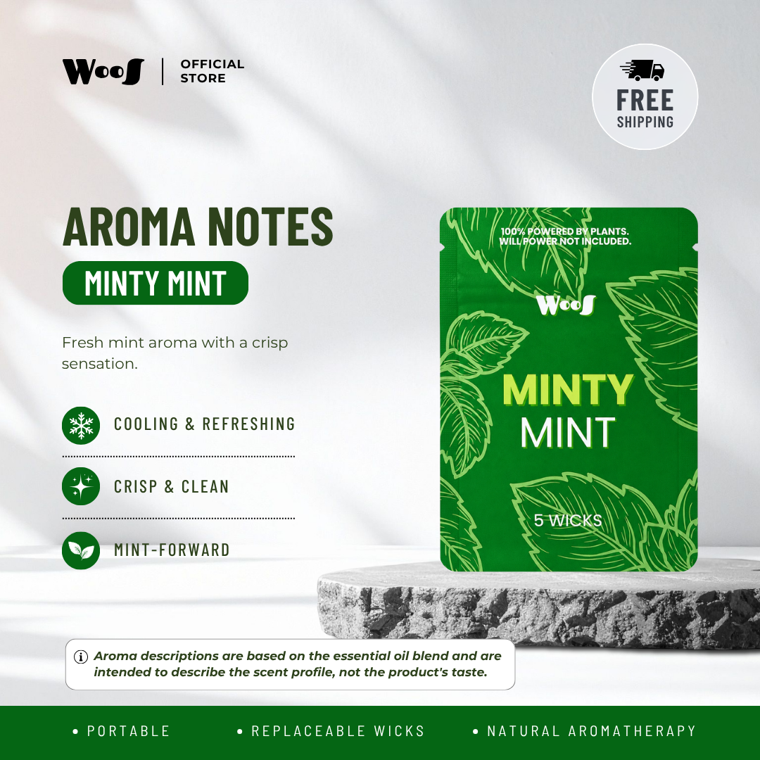 WooS Aroma Wicks | Replacement Wicks For WooS V1 & V2 (DEVICE SOLD SEPARATELY)