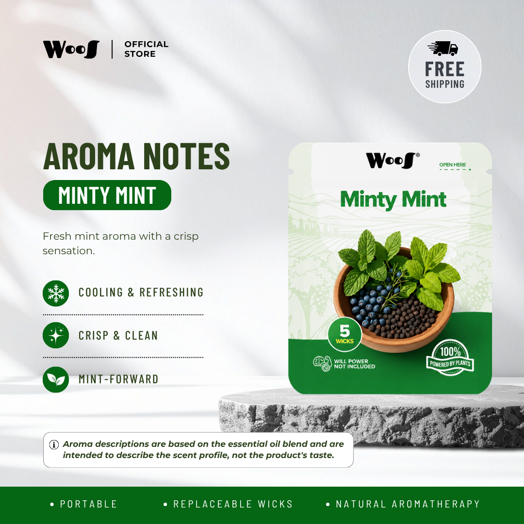 WooS Aroma Wicks | Replacement Wicks For WooS Mini (DEVICE SOLD SEPARATELY)