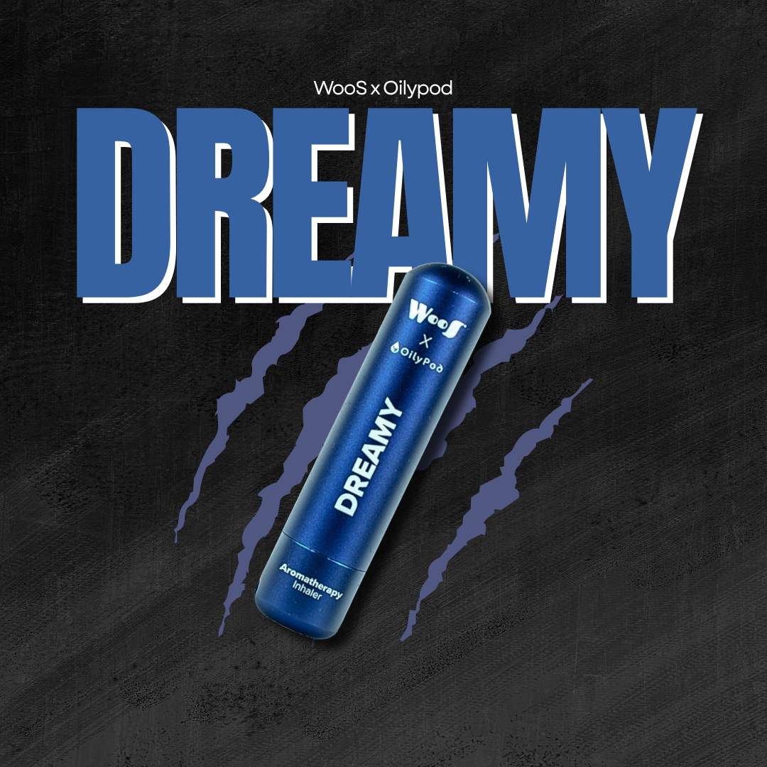 WooS x OilyPod Aromatherapy Inhaler - DREAMY | Relaxing for Sleep & Calm Nights