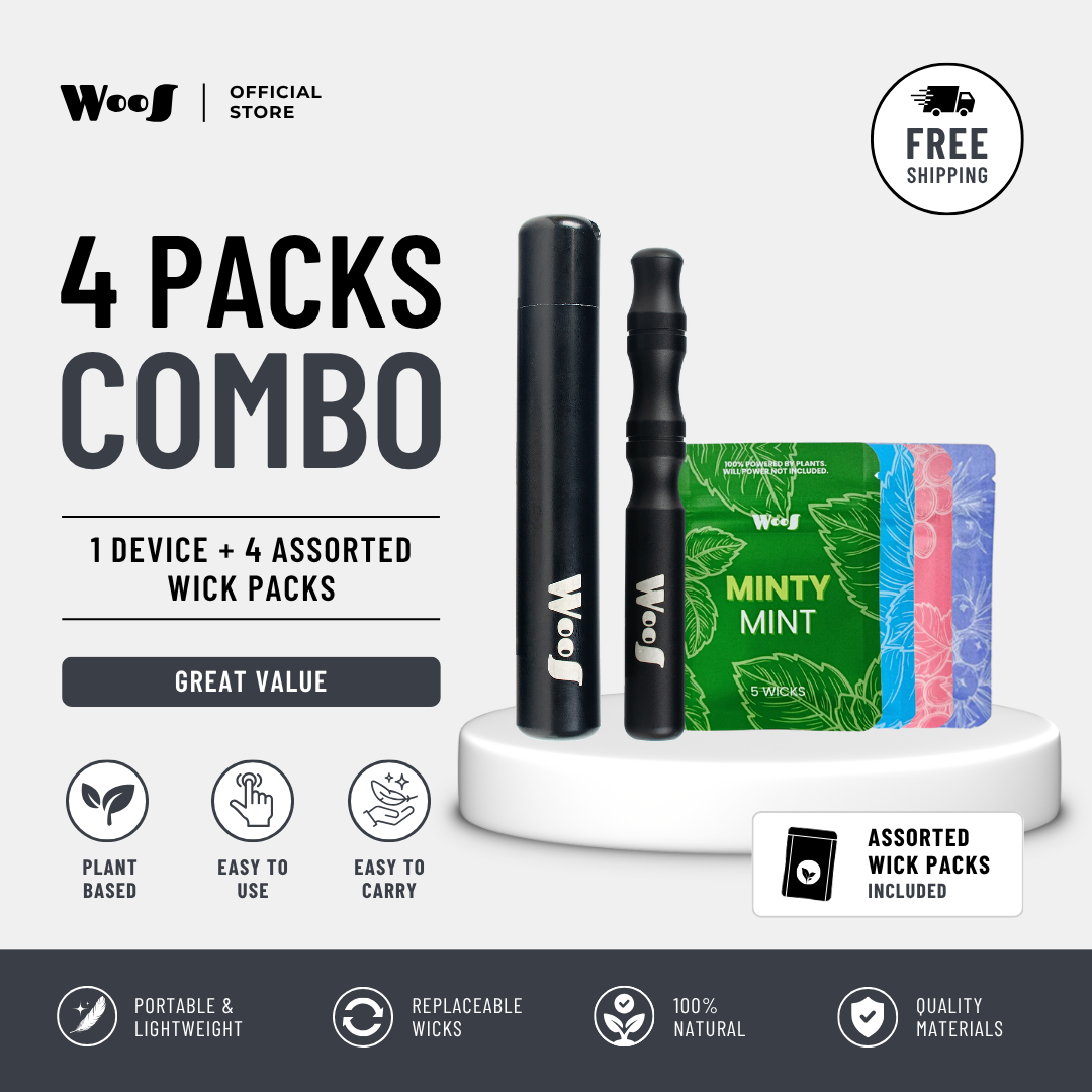 WooS Steel Starter Bundle Father's Day Special (4 Wick Packs Included)
