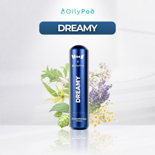 WooS x OilyPod Aromatherapy Inhaler - DREAMY | Relaxing for Sleep & Calm Nights
