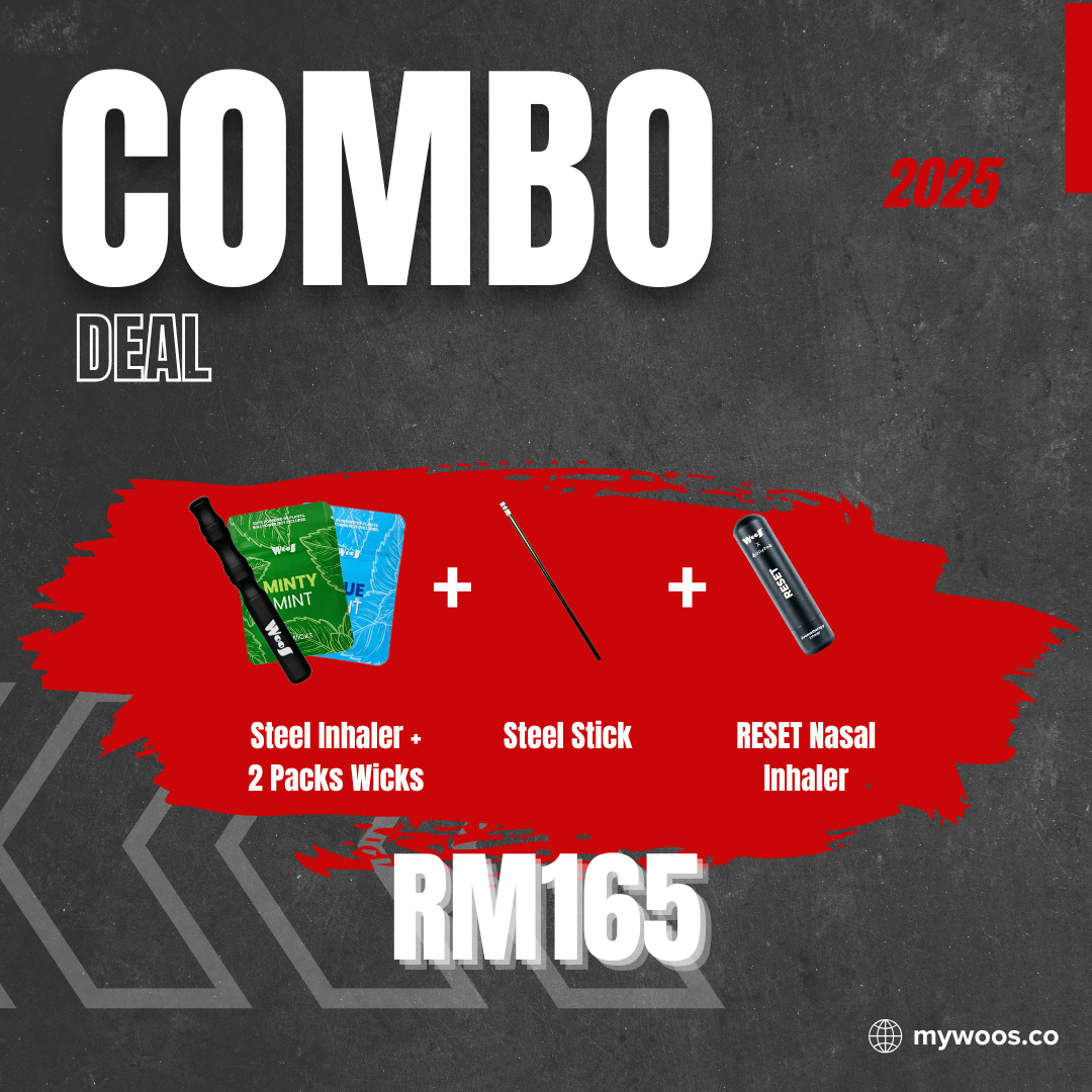 WooS Steel Inhaler Combo