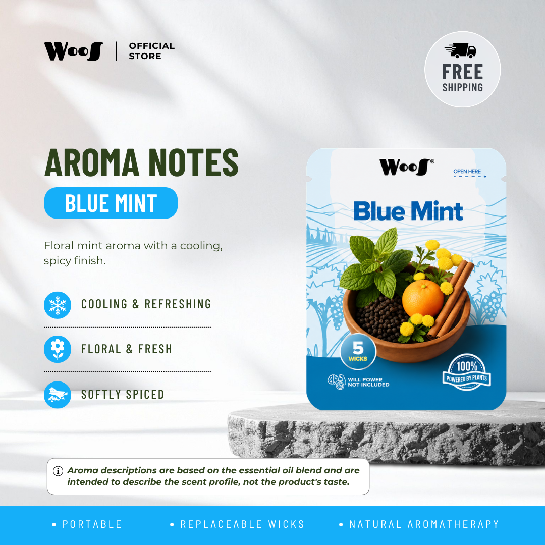 WooS Aroma Wicks | Replacement Wicks For WooS Mini (DEVICE SOLD SEPARATELY)