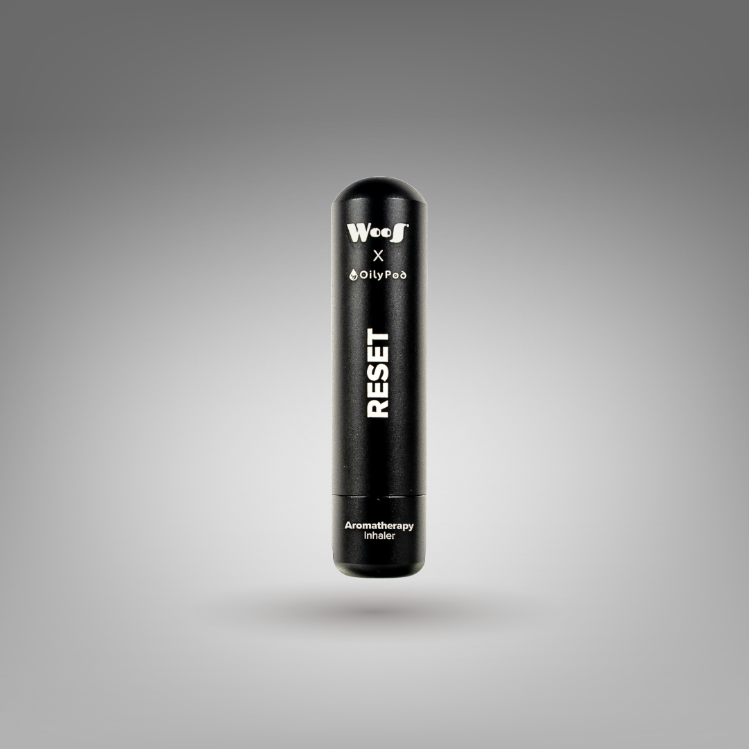 WooS x OilyPod RESET – Aromatherapy Inhaler for Mood Reset & Stress Relief
