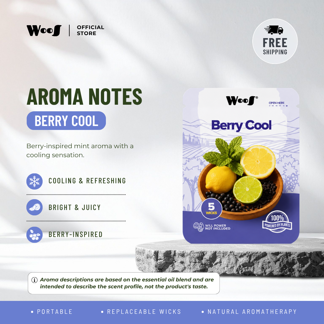 WooS Aroma Wicks | Replacement Wicks For WooS Mini (DEVICE SOLD SEPARATELY)
