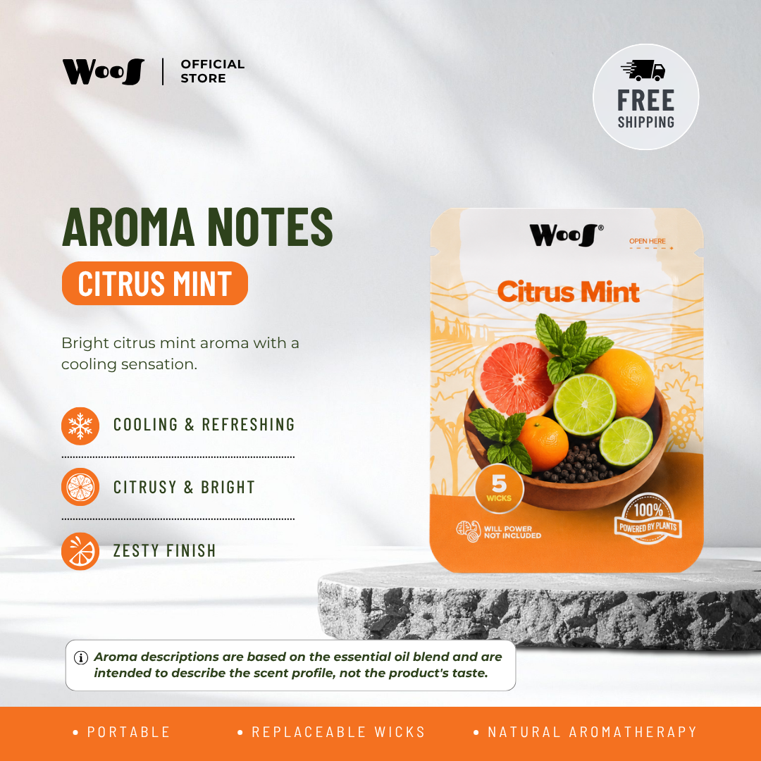 WooS Aroma Wicks | Replacement Wicks For WooS Mini (DEVICE SOLD SEPARATELY)