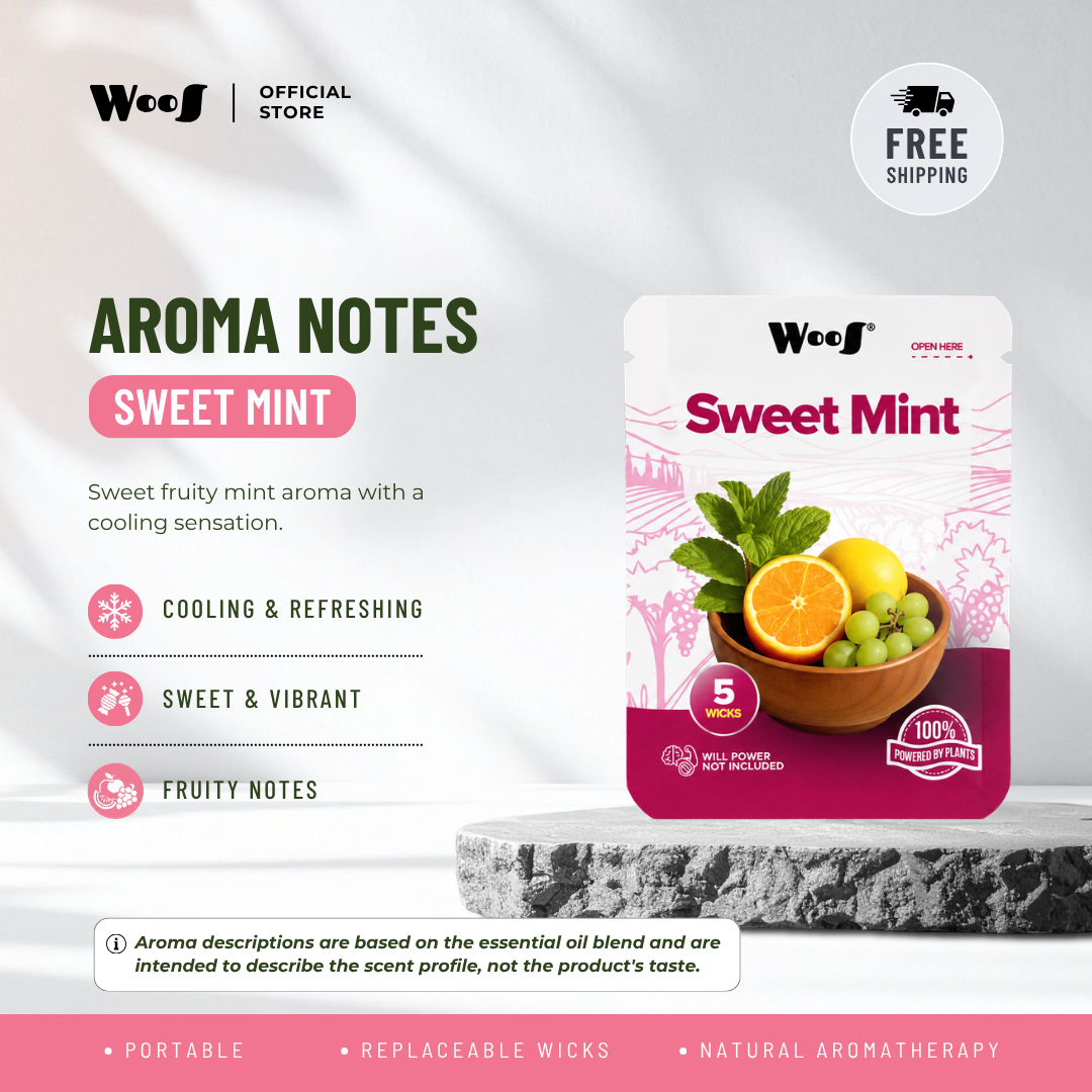 WooS Aroma Wicks | Replacement Wicks For WooS Mini (DEVICE SOLD SEPARATELY)
