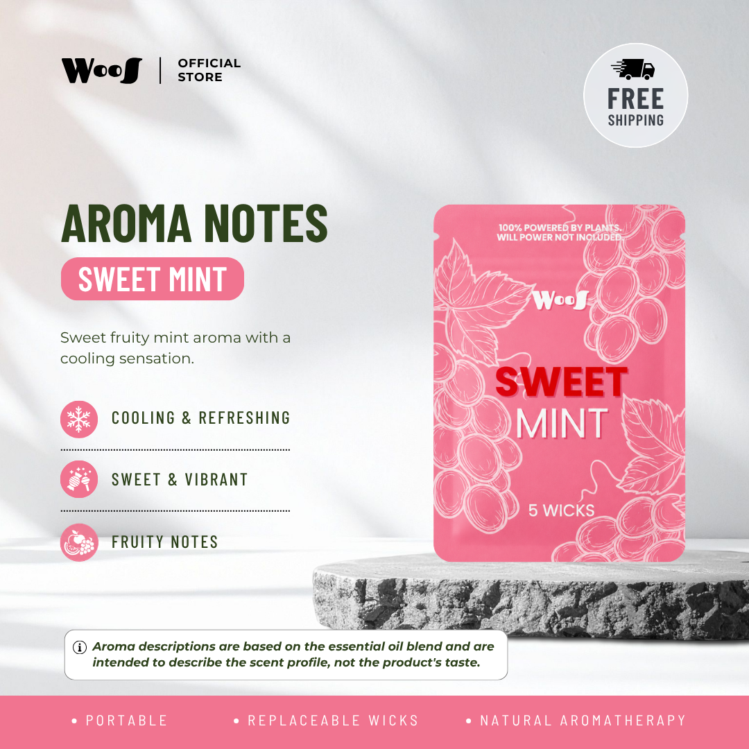 WooS Aroma Wicks | Replacement Wicks For WooS V1 & V2 (DEVICE SOLD SEPARATELY)