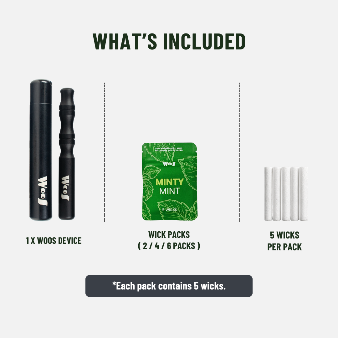 WooS Steel Starter Bundle Father's Day Special (4 Wick Packs Included)