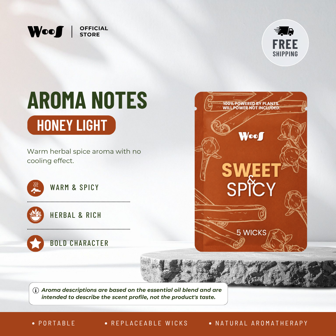 WooS Aroma Wicks | Replacement Wicks For WooS V1 & V2 (DEVICE SOLD SEPARATELY)