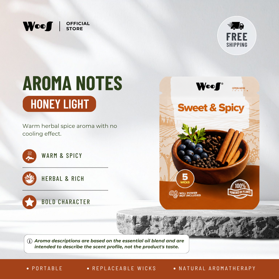 WooS Aroma Wicks | Replacement Wicks For WooS Mini (DEVICE SOLD SEPARATELY)