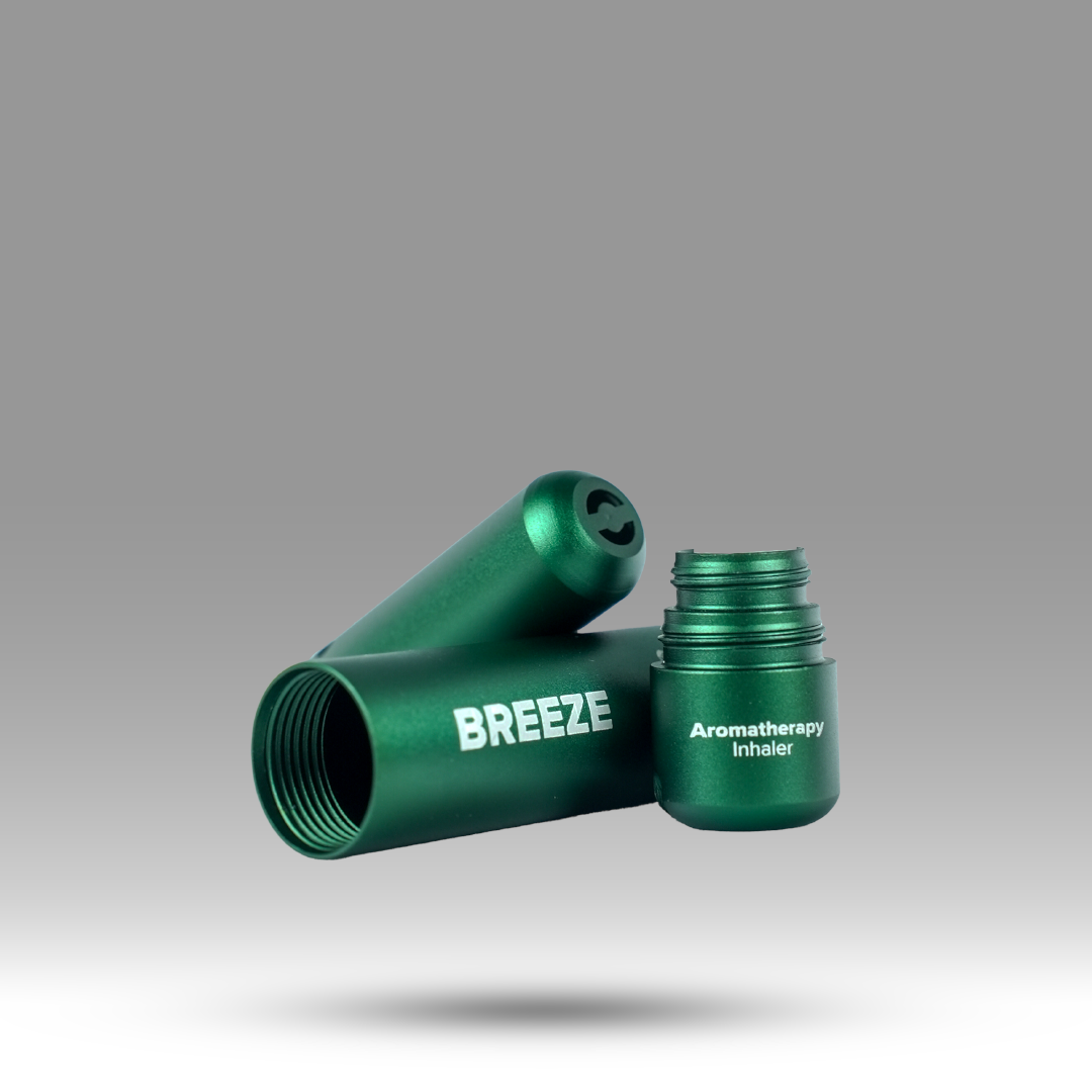 WooS x OilyPod Aromatherapy Inhaler - BREEZE | Clear Mind & Easy Breathing